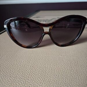 Alexander McQueen Tortoise Shell Sunglasses